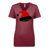 Next Level Apparel 1540 - Ladies' Ideal V-Neck Thumbnail