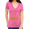 Tultex 214 - Ladies' Slim Fit Fine Jersey V-Neck Thumbnail