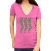 Tultex 214 - Ladies' Slim Fit Fine Jersey V-Neck Thumbnail